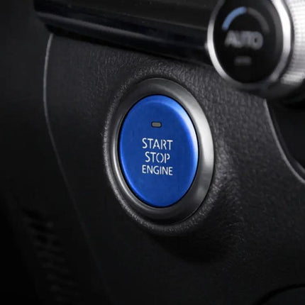 Black Trim Sticker for Mazda Axela CX-30 2020 Engine Start Button