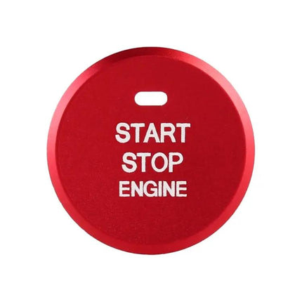 Black Trim Sticker for Mazda Axela CX-30 2020 Engine Start Button
