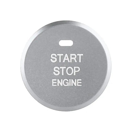 Black Trim Sticker for Mazda Axela CX-30 2020 Engine Start Button