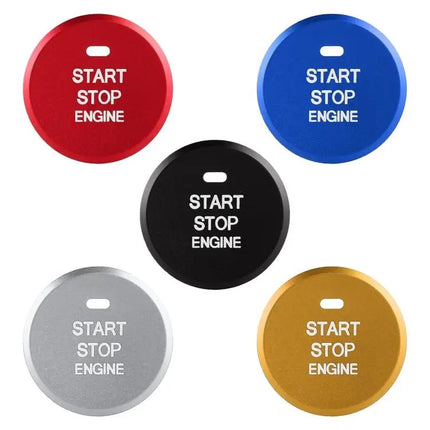 Black Trim Sticker for Mazda Axela CX-30 2020 Engine Start Button