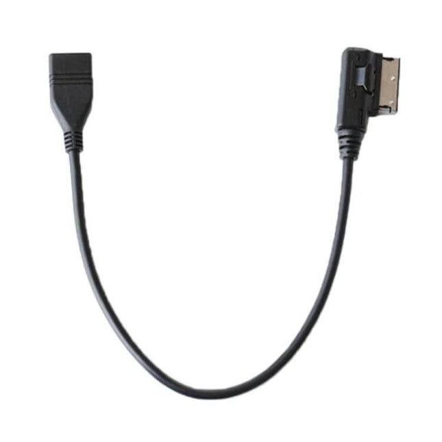 Mercedes-Benz AMI USB Audio Cable Wiring Harness, 27cm – black 27cm USB AMI plug-and-play cable for music playback and device charging