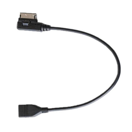 Mercedes-Benz AMI USB Audio Cable Wiring Harness, 27cm - black 27cm plug-and-play AMI USB cable for playback and charging