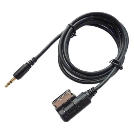 Car AMI Aux Cable For Audi Plug And Play Music From Phone - black 3.5mm to Audi AMI cable for in-car audio playback