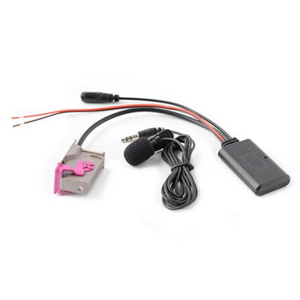 Car Bluetooth Music And Mic Cable For Daily In Car Use - Bluetooth 5.0 Jerry chip adapter with mic and wiring for car audio systems