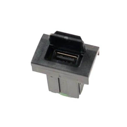 Center Console USB Port Spacer 3.3x2.3cm for VW, Audi, Skoda - black ABS USB port spacer for tidy center console upgrade