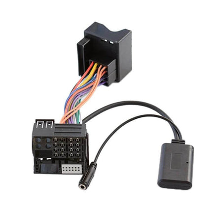 Car Six-Disc CD Player With Bluetooth For Audi Vehicles wiring harness and Bluetooth adapter for OEM head unit upgrade