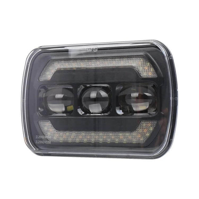 7 Inch Car Square Headlight Work Light Durable Dust Proof - low-profile 7-inch square LED work light for trucks and off-road use