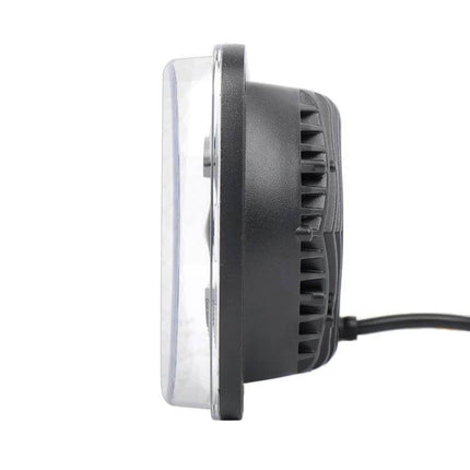 7 Inch Car Square Headlight Work Light Durable Dust Proof compact low-profile side view LED work light for trucks and off-road use