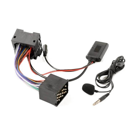 Car AUX Wireless Bluetooth Audio Cable With Mic For Hands Free BMW Vehicles - Bluetooth 5.0 AUX adapter for BMW E46 Business CD head unit with mic