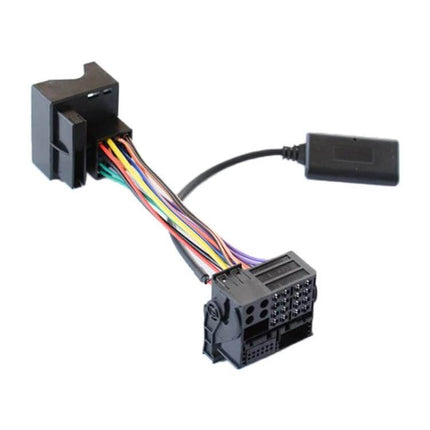 Car Bluetooth Music Cable For BMW In Car Audio System - Bluetooth 5.0 adapter harness with Jerry master chip and factory head unit connector
