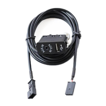 Car Navigation AUX Audio Interface For BMW E53 X5 Plug And Play - ABS plug-and-play AUX and USB cable for E39 E46 E38 E53