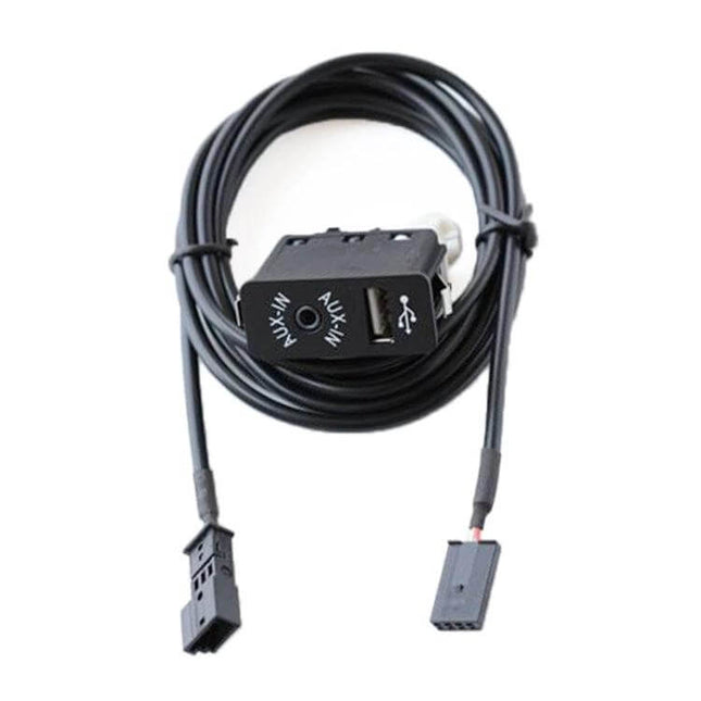 Car Navigation AUX Audio Interface For BMW E53 X5 Plug And Play - ABS plug-and-play AUX and USB cable for E39 E46 E38 E53