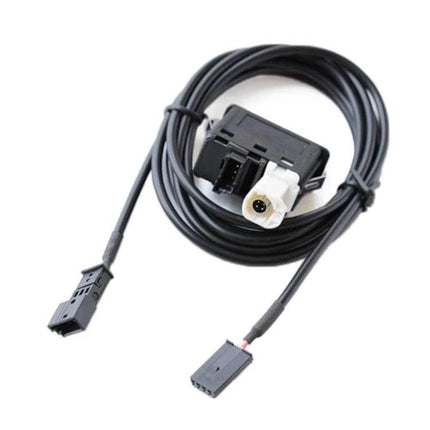 Car Navigation AUX Audio Interface For BMW E53 X5 Plug And Play - ABS cable harness for E39 E46 E38 E53 X5 factory head unit