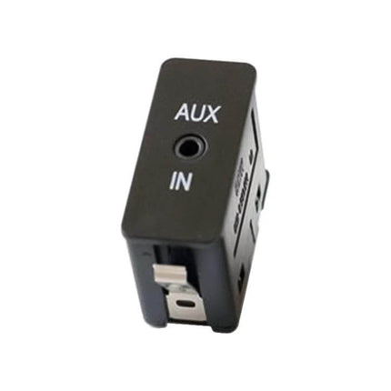 Car Aux Audio Interface And Cable Harness For BMW Vehicles - black AUX IN jack module, plug-and-play 3.5mm input for select BMW/Mini radios