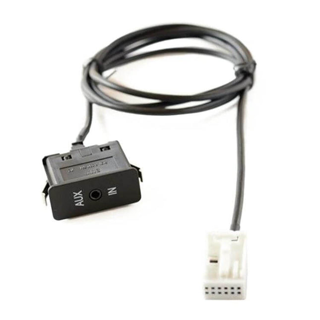 Car AUX Audio Cable Wire Harness Plug And Play For In Car Music - BMW ABS 3.5mm AUX input plug-and-play cable
