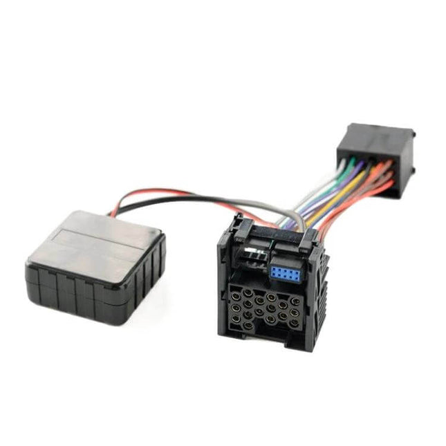 BMW E46 Bluetooth AUX Music Module for Car Audio HiFi compact module with wiring harness for Business CD radio, Bluetooth 5.0 wireless playback
