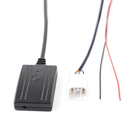 Car 5Pin Aux Bluetooth MP3 Adaptor for Ford BaBf Falcon - black Bluetooth 5.0 module with 5-pin plug and wiring harness for Ford stereo