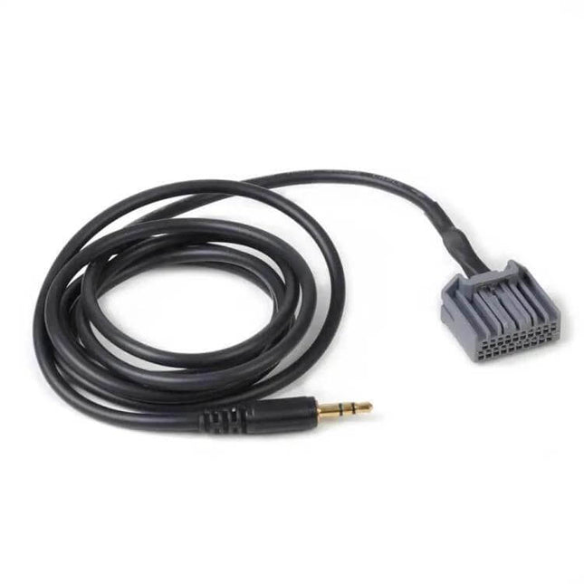 AUX Audio Cable for Honda CRV, Civic, and Crider Models - 3.5mm to Honda OEM connector for 2008-2013 in-car audio playback