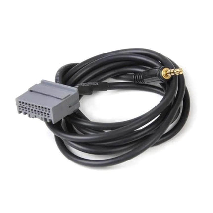 AUX Audio Cable for Honda CRV, Civic, and Crider Models - 3.5mm jack to factory Honda connector for 2008-2013 in-car audio playback