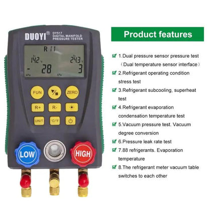DUOYI Tool for Checking Car Air Conditioning Systems