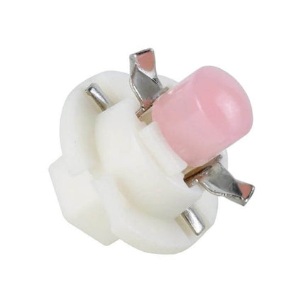 B8.4 COB LED Wedge Instrument Panel Bulb White For Dashboard Gauges compact white COB wedge bulb for dashboard gauge clusters, plug-and-play