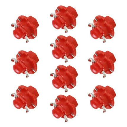 B8.4 COB LED Wedge Instrument Panel Bulb White For Dashboard Gauges - red wedge LED replacements for dashboard gauge sockets