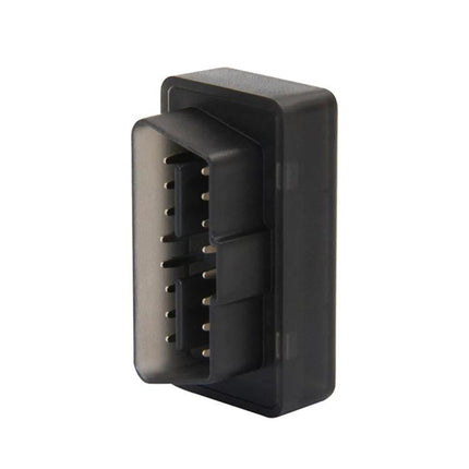 Compact tool for everyday car maintenance and checks - compact OBD2 scanner plugged into vehicle diagnostic port for quick routine checks