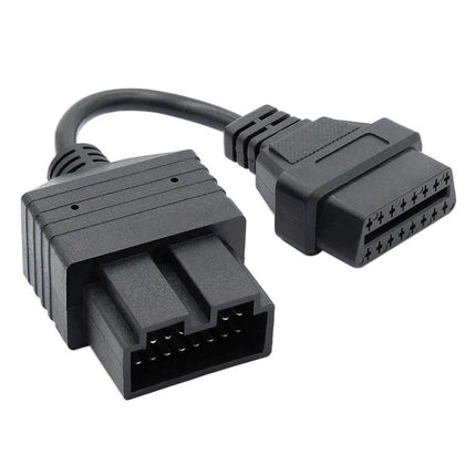 OBD Conversion Cable for Kia Car Diagnostics at Home - 20-pin to OBD2 adapter cable for Kia vehicle diagnostics and home engine code checks