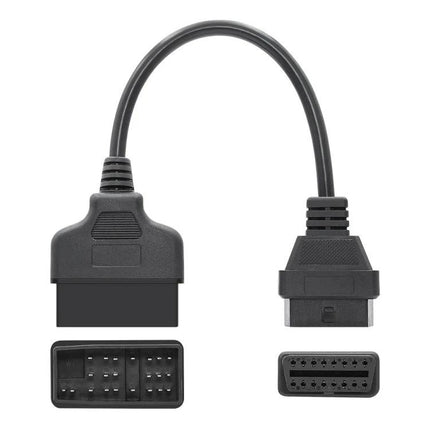 Cable for Toyota OBD2 Vehicle Diagnostics and Maintenance - 22-pin adapter cable for Toyota OBD2 scanner, plug-and-play diagnostics at home or on the go