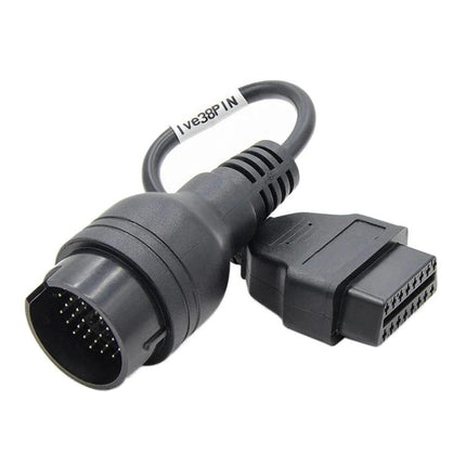 Essential Cable for Iveco Truck Maintenance Connections adapter cable 38pin to 16pin for diagnostic tools plug-and-play