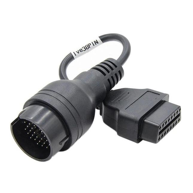 Essential Cable for Iveco Truck Maintenance Connections adapter cable 38pin to 16pin for diagnostic tools plug-and-play