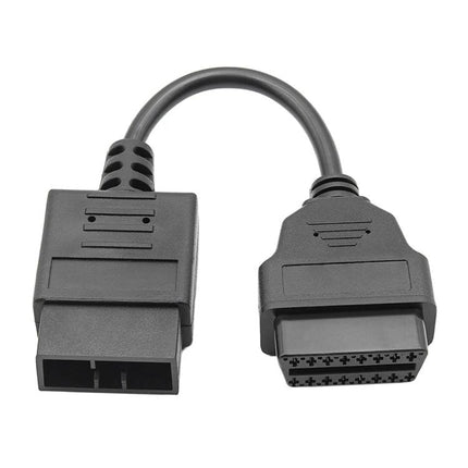 Subaru OBD2 Adapter Cable for Everyday Car Diagnostics - compact black Subaru diagnostic adapter cable for home maintenance