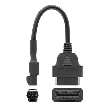 Practical Cable for Maintaining Motorcycles on the Road - 16Pin to 3Pin diagnostic plug cable for on-the-go motorcycle maintenance