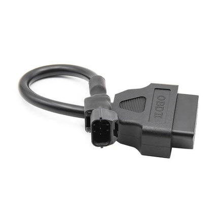 Practical Cable for Maintaining Motorcycles on the Road - 16Pin to 3Pin diagnostic OBDII adapter cable for on-road motorcycle maintenance