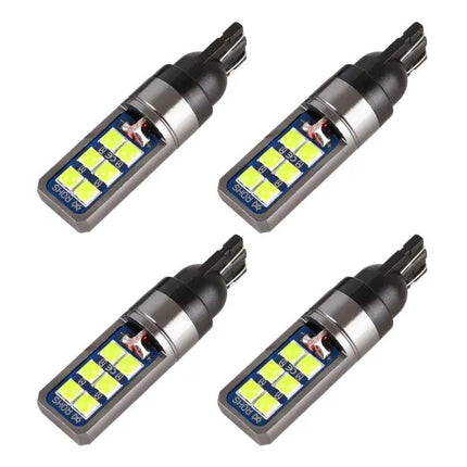4 Pack T10 Car Clearance Light Blue For All Vehicles