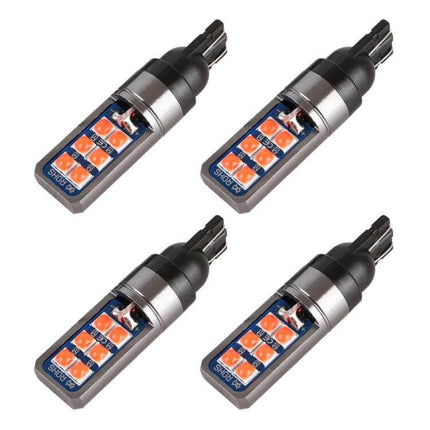 4 Pack T10 Car Clearance Light Blue For All Vehicles - universal light blue T10 wedge clearance bulbs for car truck SUV trailer