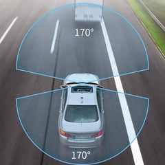 Grabadora de conducción panorámica de 360° con doble lente HD Z30 con visión nocturna y GPS - 2160P Ultra HD