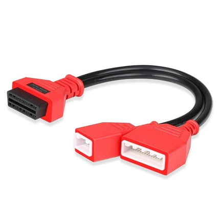 Essential Cable for Everyday Nissan Vehicle Key Management red OBD adapter cable for programming and adding spare keys