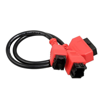 Vehicle Adapter for Everyday Chrysler Car Diagnostics - red Autel MaxiSys FCA adapter for 2018+ Jeep Wrangler and Chrysler 300 diagnostics