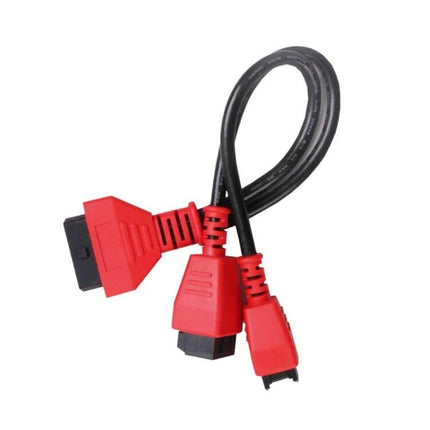 Vehicle Adapter for Everyday Chrysler Car Diagnostics - red Autel MaxiSys OBD cable for 2018+ Jeep Wrangler and Chrysler 300 diagnostics