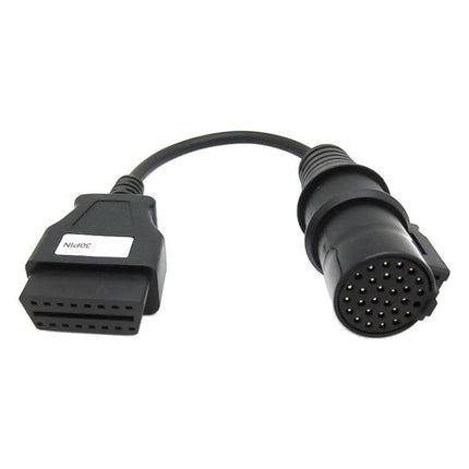 Adapter for Everyday IVECO Vehicle Diagnostics and Maintenance - 30Pin to 16Pin plug adapter for quick on‑road diagnostic connections