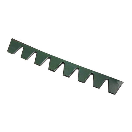 Alt Tag: Black Car Bumper Guard Kit for Scratch and Scuff Protection - black rubber splitter protector strip with notched teeth for bumper lip