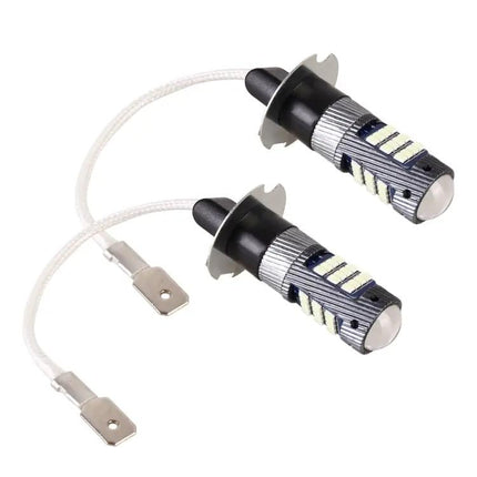 1 Pair H3 DC12V / 5W Car LED Fog Light with 42LEDs SMD-2016 Lamp Beads, H3 (White Light), H3 (Yellow Light), H3 (Ice Blue Light)