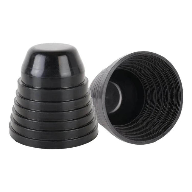 Universal Headlight Soft Rubber Dust Cover, 70-100cm Inner Diameter - black flexible universal rubber seal for headlight bulb openings