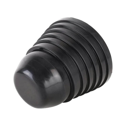 Universal Headlight Soft Rubber Dust Cover, 70-100cm Inner Diameter - black flexible seal for headlight or fog light openings