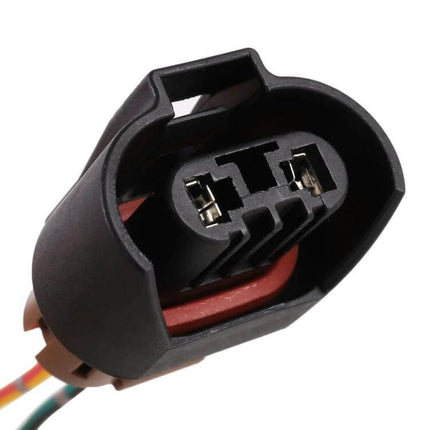 9005 Bulb Holder Socket With Cable For Toyota Direct Fit - black plastic direct-fit 9005 (HB3) lamp holder with wiring