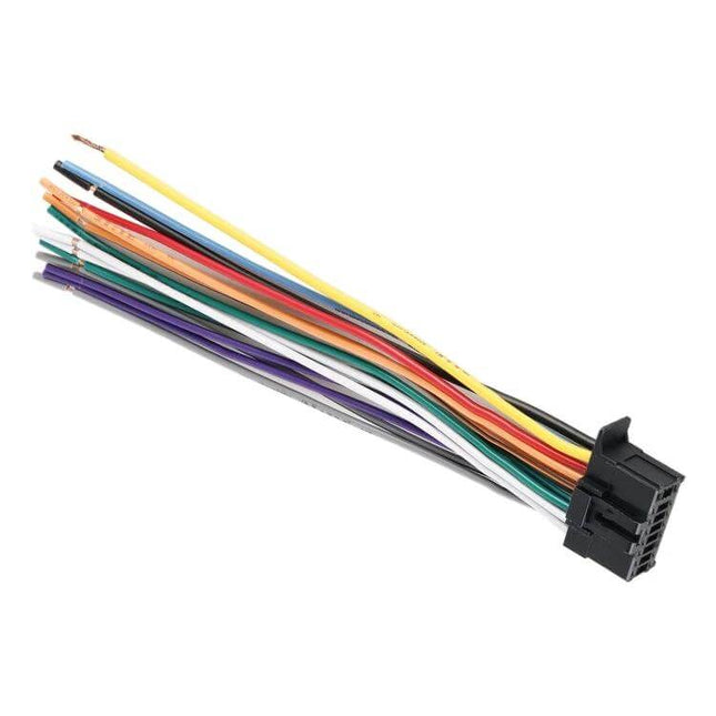 Car Radio Antenna Adapter Cable for Pioneer Systems, plug-and-play wiring harness with multicolor wires and black connector