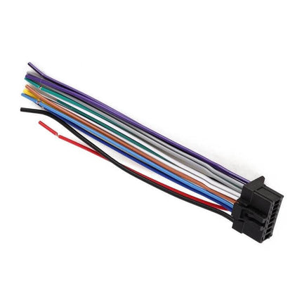 Car Radio Antenna Adapter Cable 2-Pack For CD Players - replacement plug-and-play wiring harness with multi-color leads