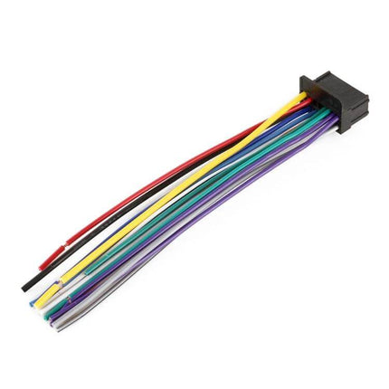 Car Radio Antenna Adapter Cable 2-Pack For CD Players - plug-and-play replacement harness with multi-color wiring for in-dash CD player installation