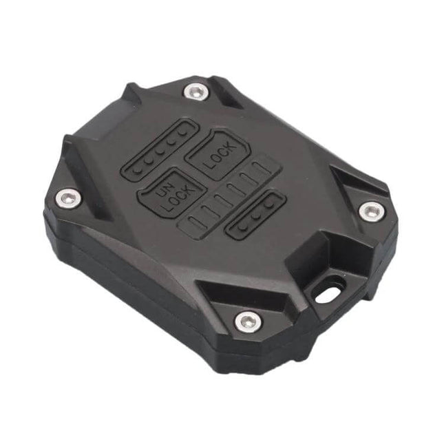 Key Protection Shell for Jeep Wrangler JK 2007-2017 ABS protective key cover in black to prevent scratches and wear
